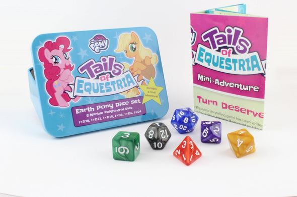 My Little Pony: Earth Pony Dice Set available at 401 Games Canada