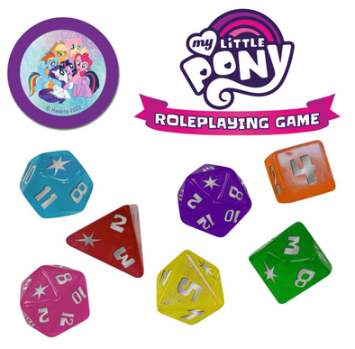 My Little Pony RPG - Dice Set available at 401 Games Canada