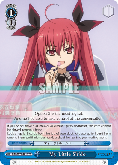 My Little Shido - DAL/W79-TE18 - Trial Deck available at 401 Games Canada