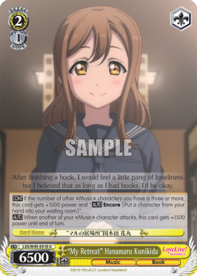 "My Retreat" Hanamaru Kunikida - LSS/W45-E018 - Uncommon available at 401 Games Canada