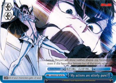 My actions are utterly pure! - KLK/S27-TE14 - Trial Deck available at 401 Games Canada