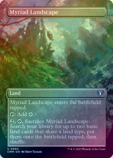 401 Games Canada - Myriad Landscape - Borderless (Foil) (CMM) 401 Games Canada - Myriad Landscape - Borderless (Foil) (CMM)