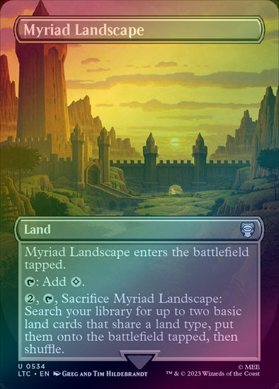 401 Games Canada - Myriad Landscape - Borderless (Foil) (LTC) 401 Games Canada - Myriad Landscape - Borderless (Foil) (LTC)