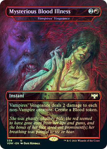 401 Games Canada - Mysterious Blood Illness - Vampires' Vengeance - Dracula Series (Foil) (VOW) 401 Games Canada - Mysterious Blood Illness - Vampires' Vengeance - Dracula Series (Foil) (VOW)