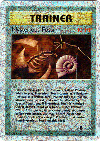 Mysterious Fossil - 109/110 - Common - Reverse Holo available at 401 Games Canada