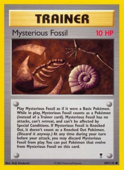 Mysterious Fossil - 109/110 - Common available at 401 Games Canada