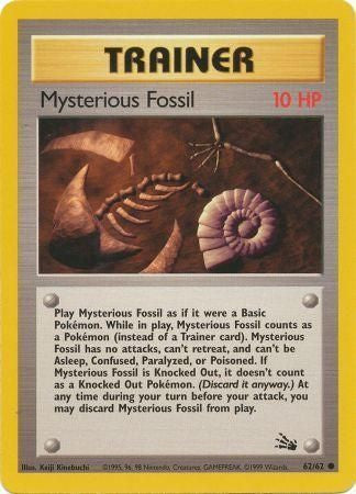 Mysterious Fossil - 62/62 - Common - Unlimited available at 401 Games Canada