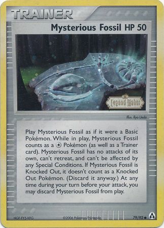 Mysterious Fossil - 79/92 - Common - Reverse Holo available at 401 Games Canada