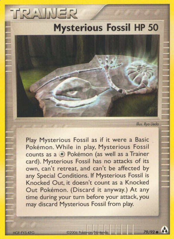 Mysterious Fossil - 79/92 - Common available at 401 Games Canada