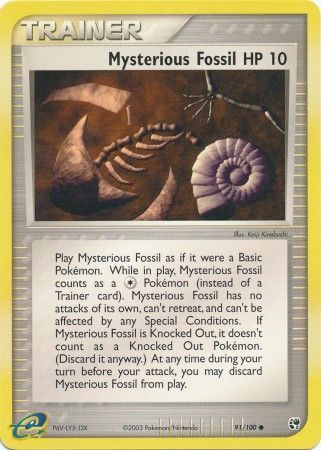 Mysterious Fossil - 91/100 - Common available at 401 Games Canada