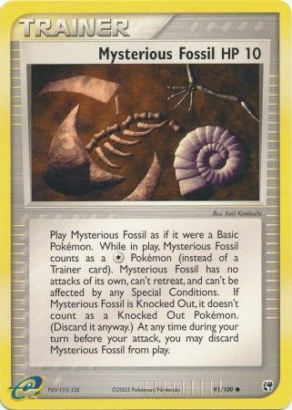 Mysterious Fossil - 91/100 - Common available at 401 Games Canada