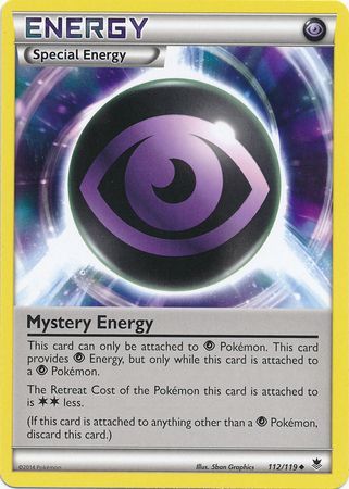 Mystery Energy - 112/119 - Uncommon available at 401 Games Canada