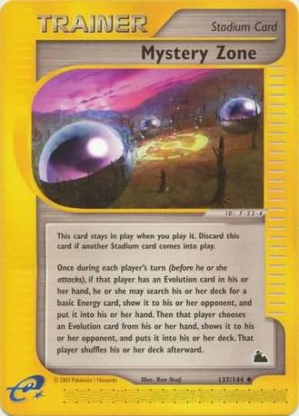 Mystery Zone - 137/144 - Uncommon available at 401 Games Canada