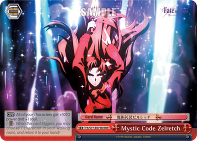 Mystic Code Zelretch (RRR) available at 401 Games Canada