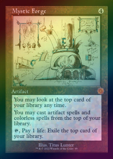 401 Games Canada - Mystic Forge - Schematic Art (Foil) (BRR) 401 Games Canada - Mystic Forge - Schematic Art (Foil) (BRR)