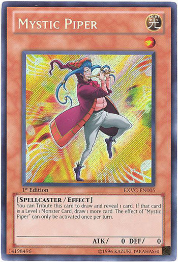 Mystic Piper - EXVC-EN005 - Secret Rare - 1st Edition available at 401 Games Canada