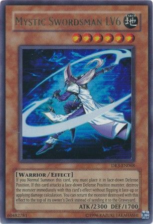 Mystic Swordsman LV6 - DR3-EN068 - Ultra Rare available at 401 Games Canada