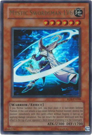 Mystic Swordsman LV6 - RDS-EN008 - Ultra Rare - Unlimited available at 401 Games Canada