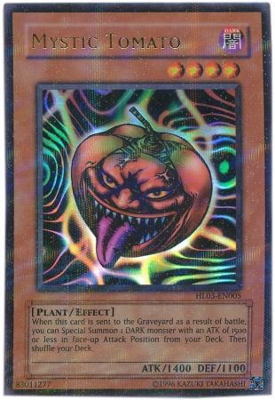 Mystic Tomato - HL03-EN005 - Ultra Parallel Rare available at 401 Games Canada