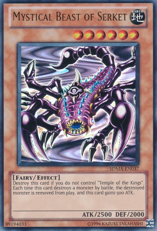 401 Games Canada - Mystical Beast of Serket - SDMA-EN037 - Ultra Rare - Unlimited 401 Games Canada - Mystical Beast of Serket - SDMA-EN037 - Ultra Rare - Unlimited