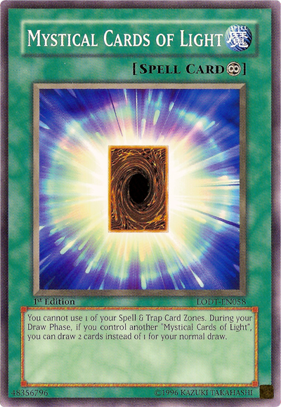 Mystical Cards of Light - LODT-EN058 - Common - 1st Edition available at 401 Games Canada