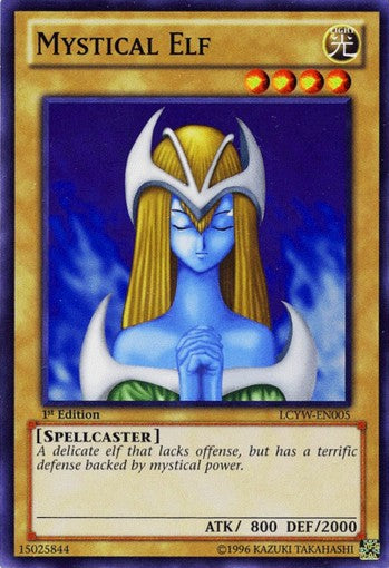 Mystical Elf - LCYW-EN005 - Common - 1st Edition available at 401 Games Canada