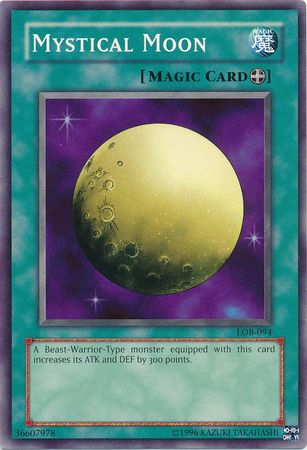 Mystical Moon - LOB-094 - Common - Unlimited available at 401 Games Canada