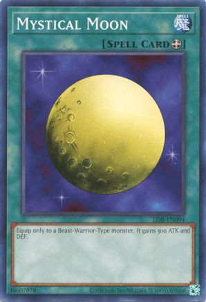 Mystical Moon - LOB-EN094 - Common - Unlimited Worldwide available at 401 Games Canada