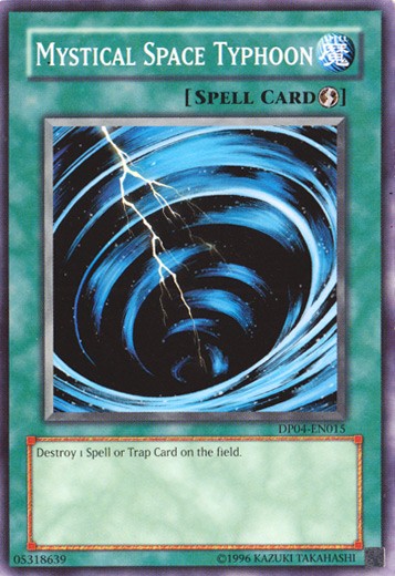 Mystical Space Typhoon - DP04-EN015 - Common - Unlimited available at 401 Games Canada