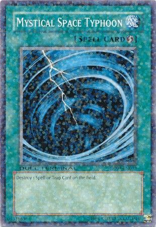 Mystical Space Typhoon - DT01-EN093 - Normal Parallel Rare available at 401 Games Canada