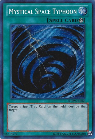 Mystical Space Typhoon - LCYW-EN062 - Secret Rare - Unlimited available at 401 Games Canada
