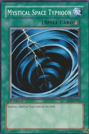 Mystical Space Typhoon - SD3-EN015 - Common - 1st Edition available at 401 Games Canada