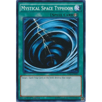 Mystical Space Typhoon - YS16-EN025 - Common - 1st Edition available at 401 Games Canada