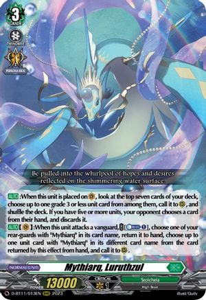 Mythiarq, Luruthzul - D-BT11/013EN - Triple Rare available at 401 Games Canada