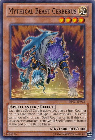 Mythical Beast Cerberus - BP02-EN042 - Common - Unlimited available at 401 Games Canada