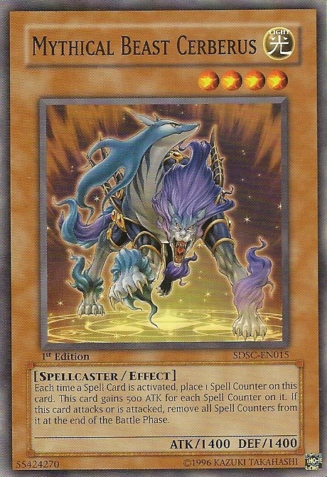 Mythical Beast Cerberus - SDSC-EN015 - Common - 1st Edition available at 401 Games Canada