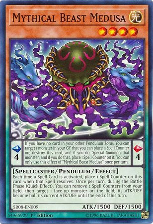 Mythical Beast Medusa - SR08-EN009 - Common - 1st Edition available at 401 Games Canada