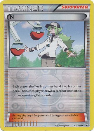 N - 92/101 - Uncommon - Reverse Holo available at 401 Games Canada