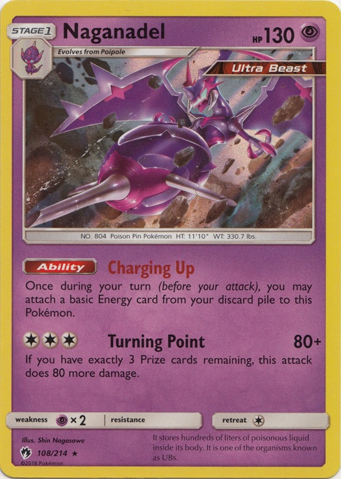 Naganadel - 108/214 - Holo Rare available at 401 Games Canada