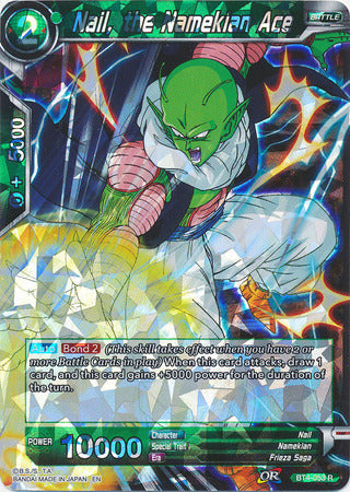 Nail, the Namekian Ace - BT4-053 - Rare (DB1 Shatterfoil) available at 401 Games Canada