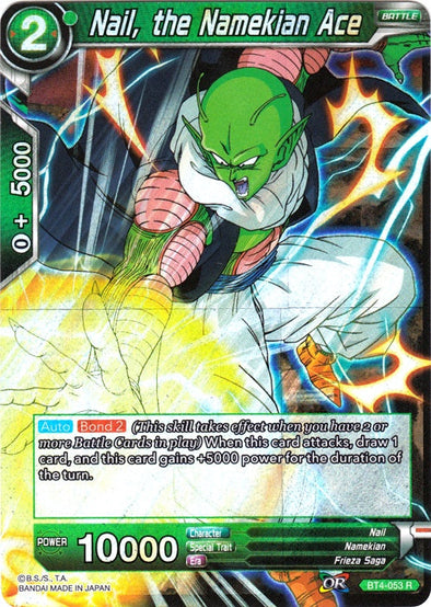 Nail, the Namekian Ace - BT4-053 - Rare available at 401 Games Canada