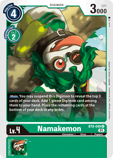 Namakemon - BT8-049 - Uncommon available at 401 Games Canada