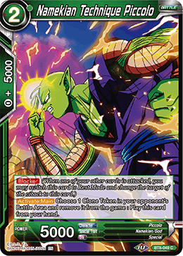 Namekian Technique Piccolo - BT8-049 - Common available at 401 Games Canada