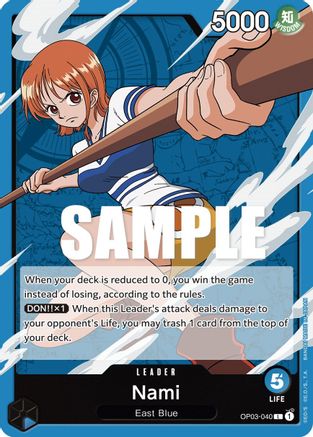 Nami - OP03-040 - Leader available at 401 Games Canada