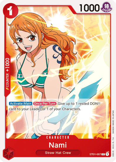 Nami (Revision Pack 2023) - ST01-007 - Common available at 401 Games Canada