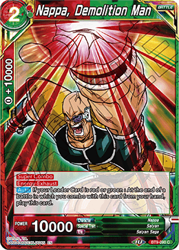 Nappa, Demolition Man - BT9-090 - Common (FOIL) available at 401 Games Canada