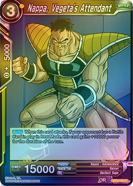 Nappa, Vegeta's Attendant - BT3-102 - Common (Foil) available at 401 Games Canada