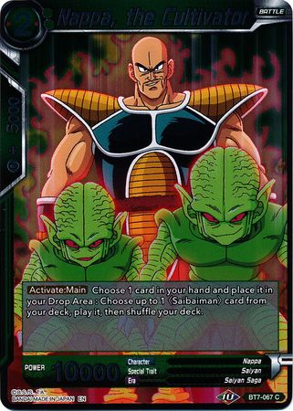 Nappa, the Cultivator - BT7-067 - Common (FOIL) available at 401 Games Canada