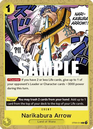 Narikabura Arrow - ST09-014 - Common available at 401 Games Canada