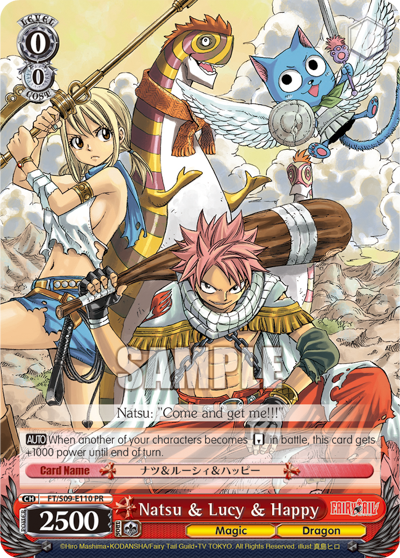 Natsu & Lucy& Happy - FT/S09-E110 - Promo available at 401 Games Canada